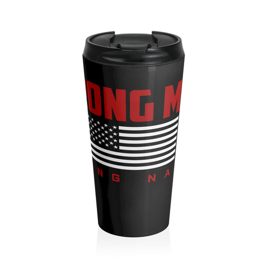 Strong Mind Stainless Steel Travel Mug