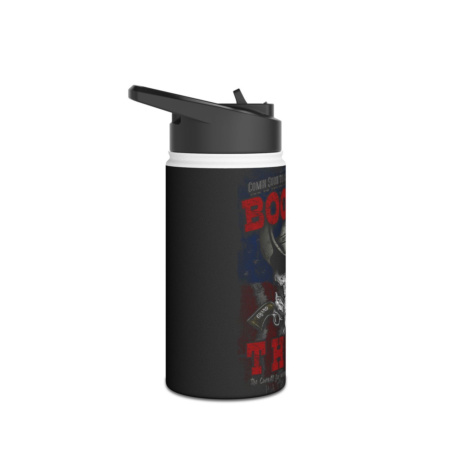 Boo Too Thass Stainless Steel Water Bottle, Standard Lid