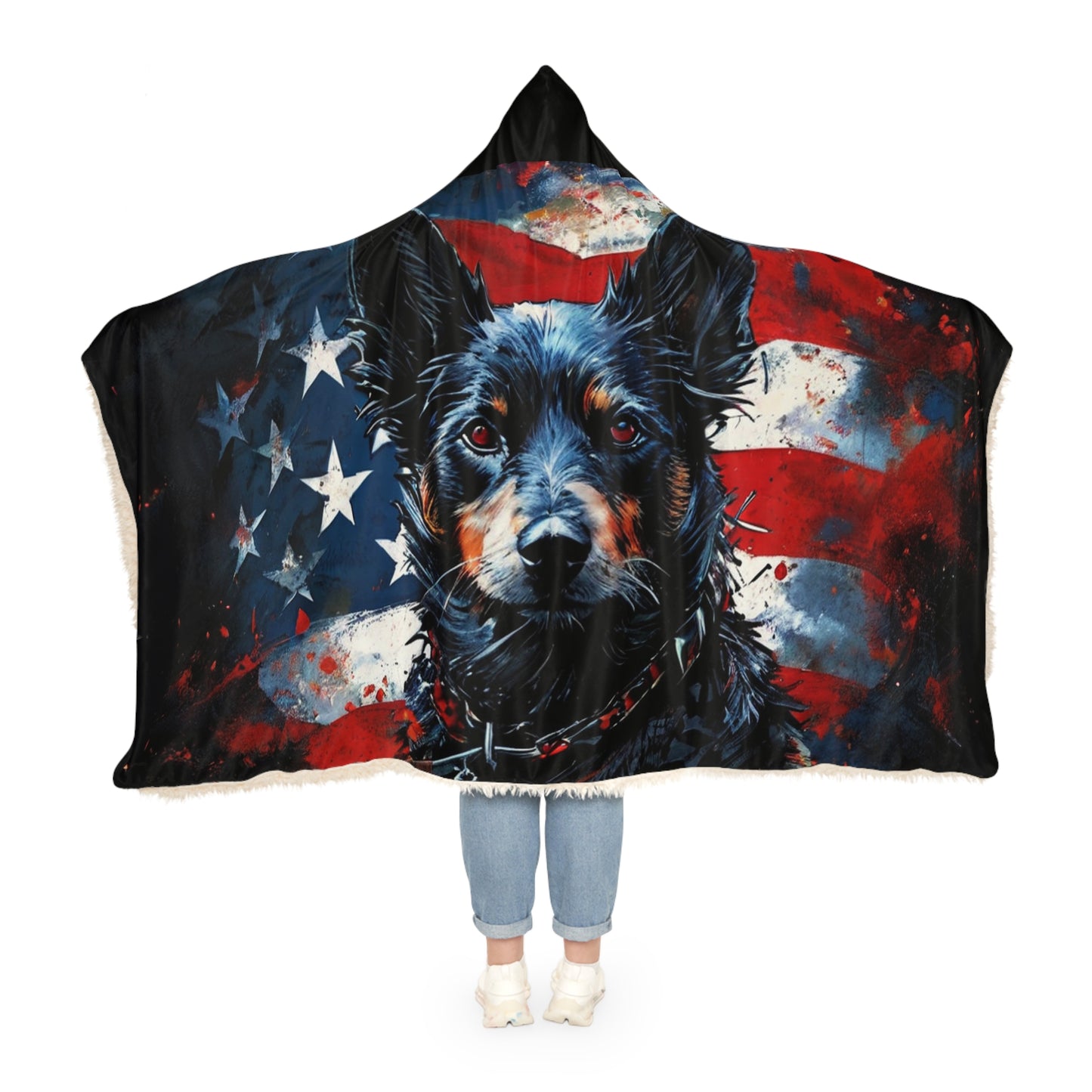 Blue Heeler (Personalize It!) Snuggle Blanket