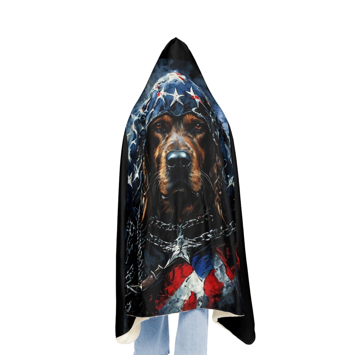 Captain Ameri-Canine (Personalize It!) Snuggle Blanket