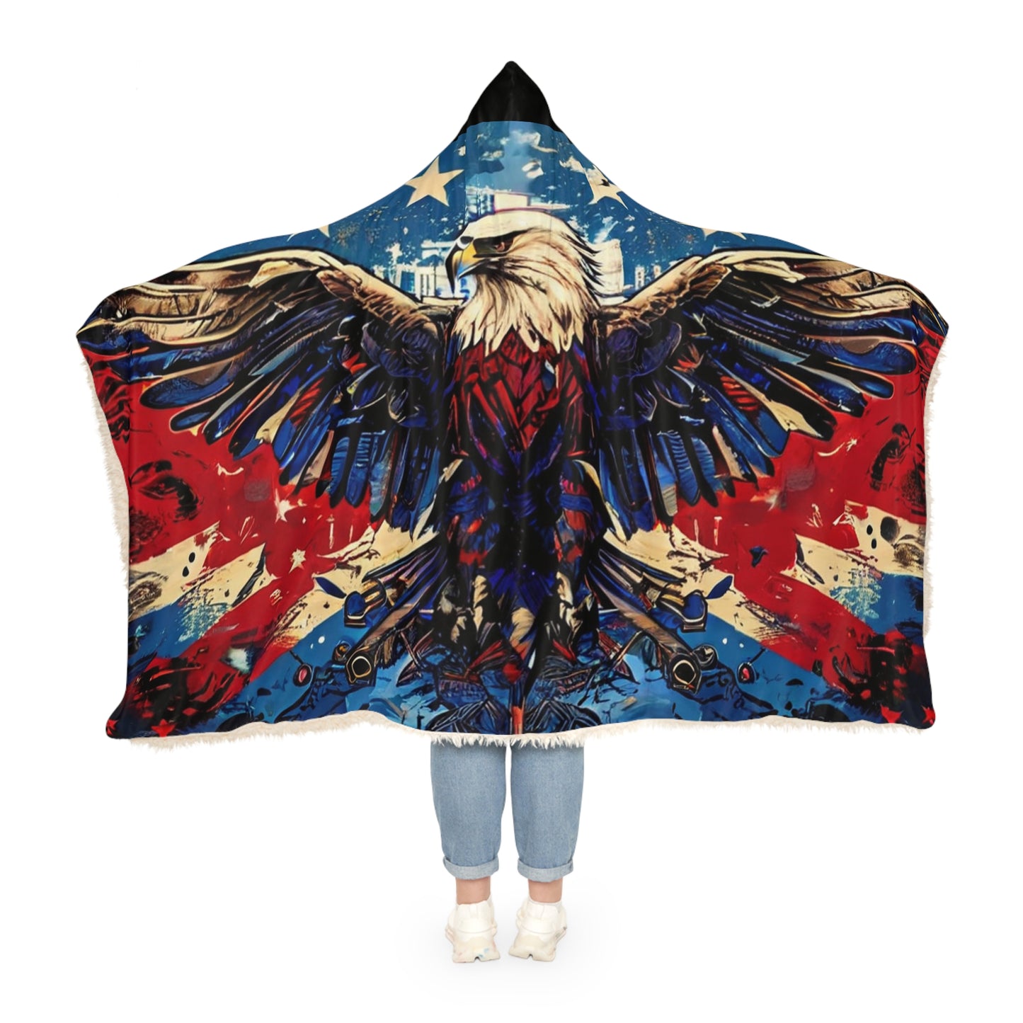 Nesher the Eagle (Personalize It!) Snuggle Blanket