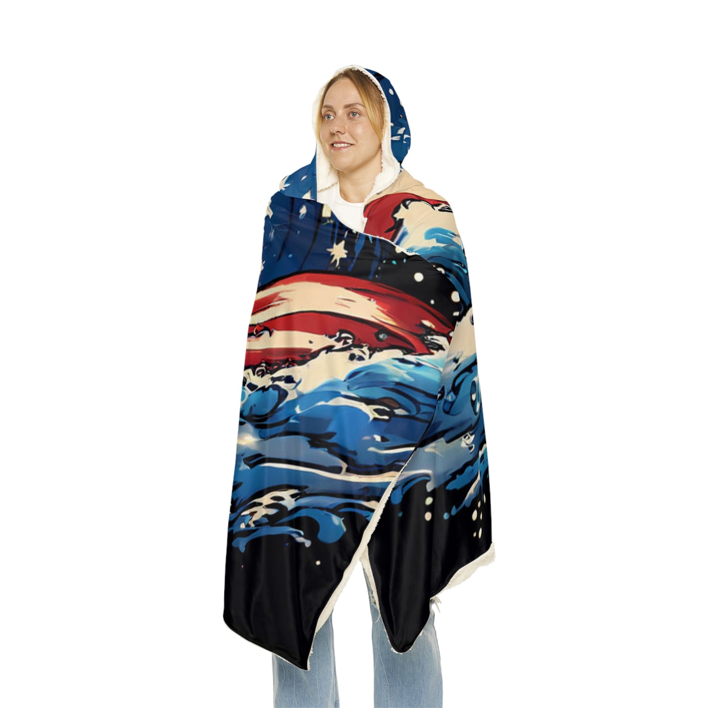 American Wave (Personalize It!) Snuggle Blanket