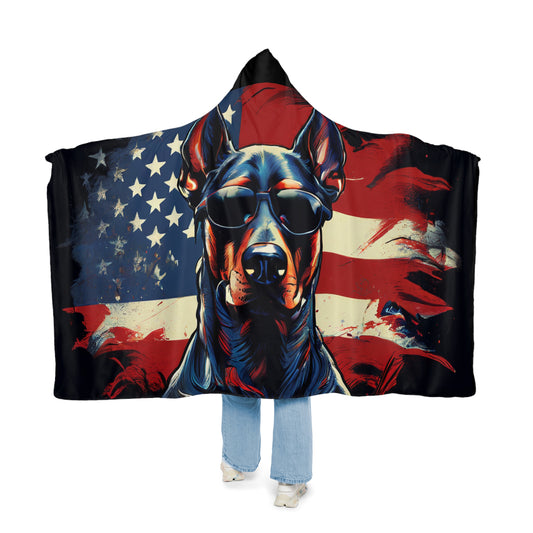 Doberman (Personalize It!) Snuggle Blanket