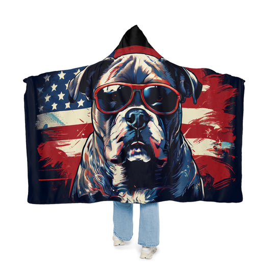 Bulldog (Personalize It!) Snuggle Blanket