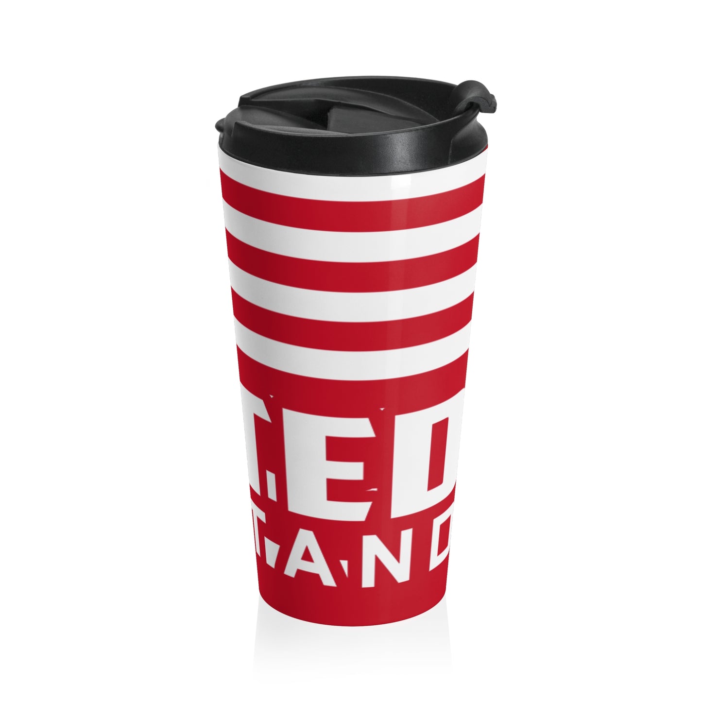 United We Stand RED Stainless Steel Travel Mug