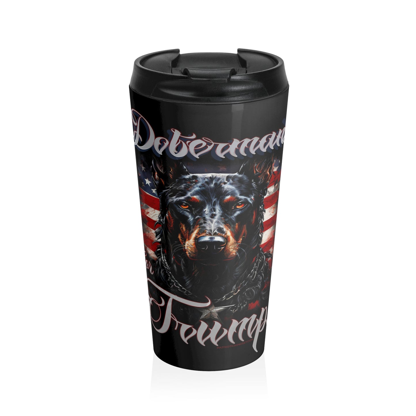 Dobermans for Trump Stainless Steel Travel Mug