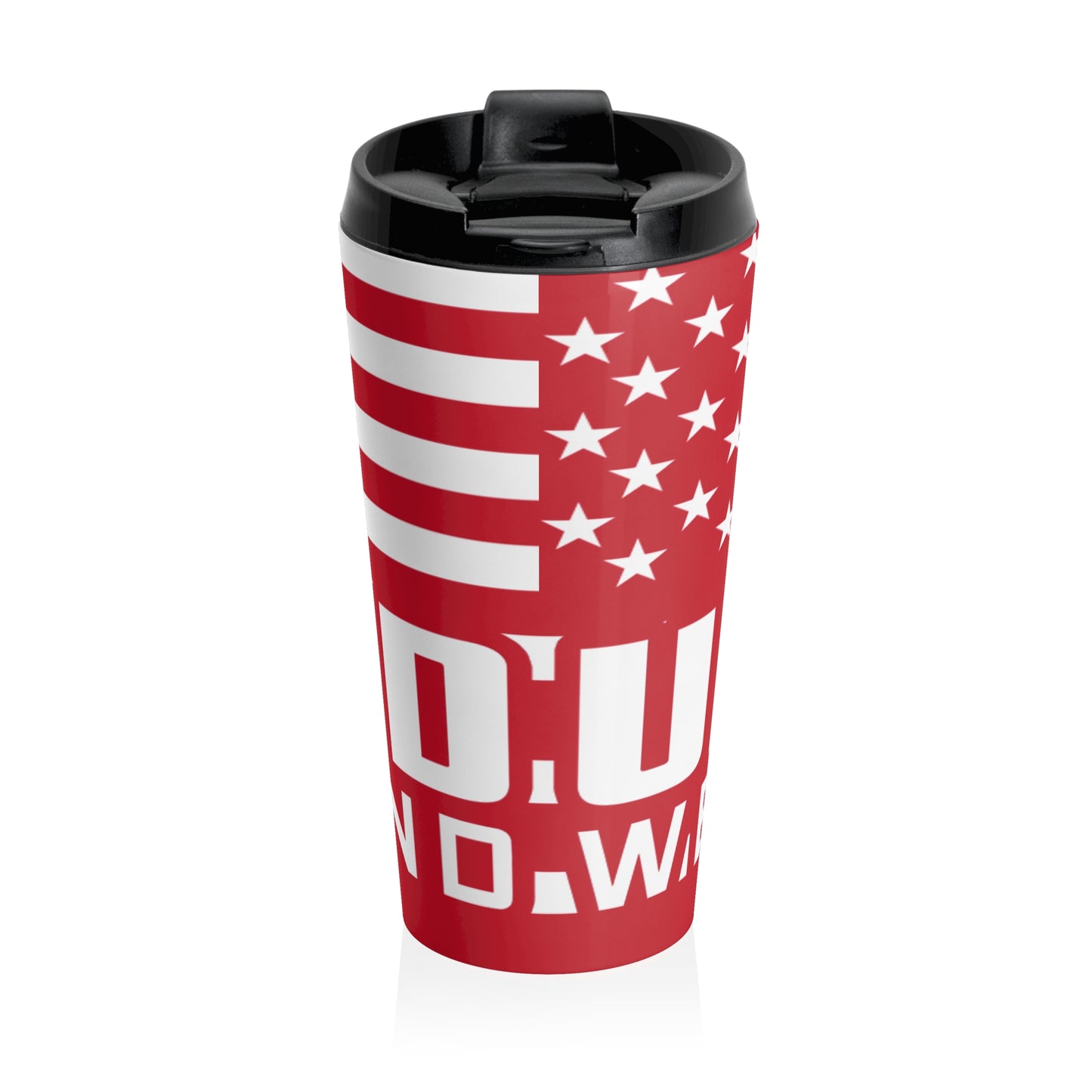 United We Stand RED Stainless Steel Travel Mug