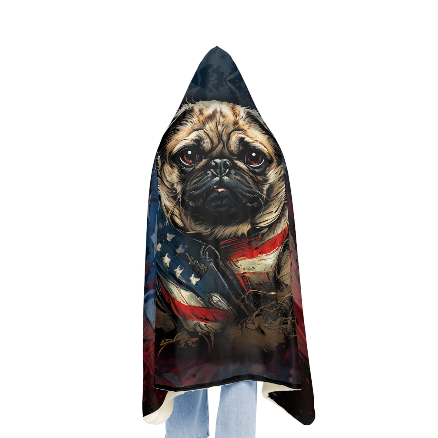 Pug (Personalize It!) Snuggle Blanket