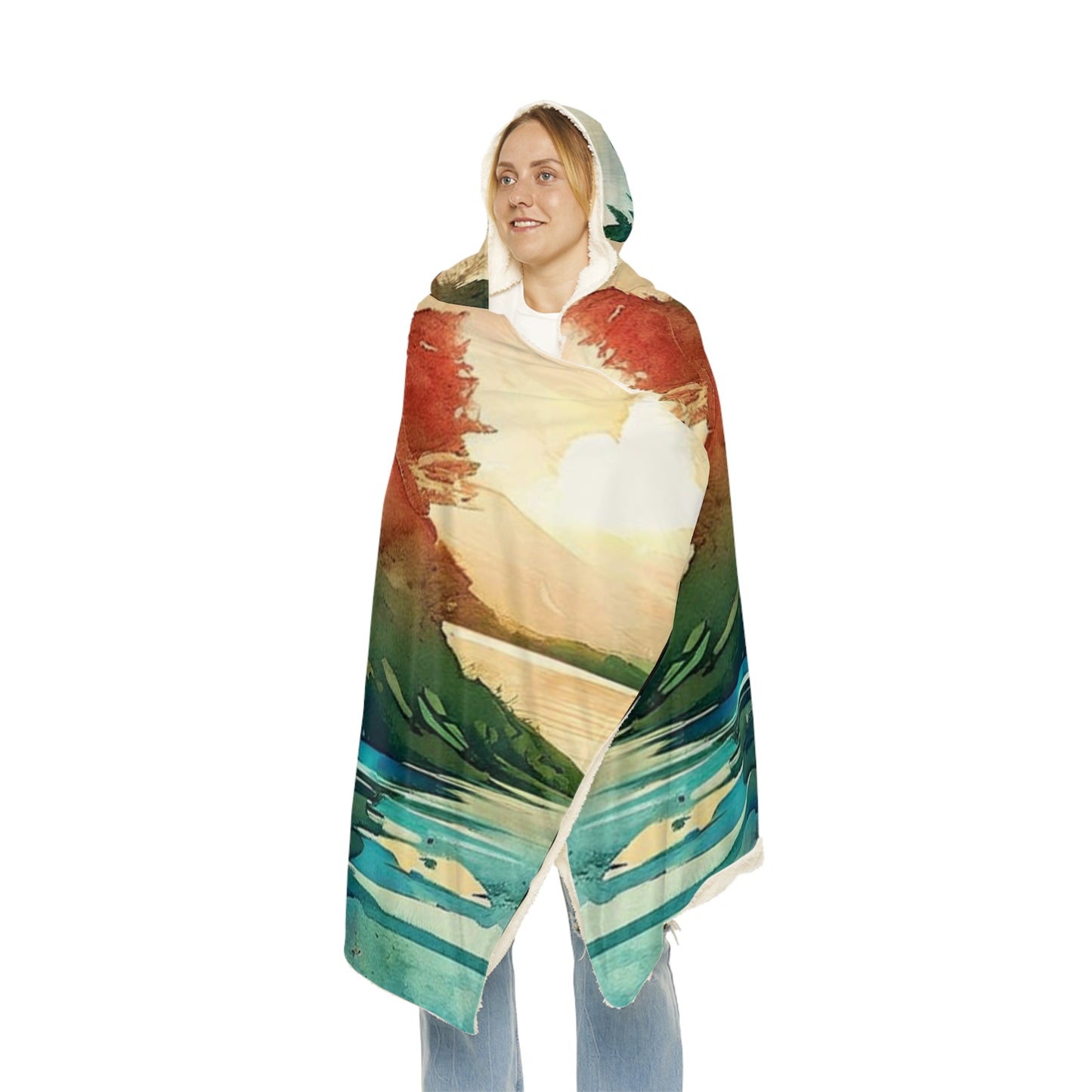 Tropical Drift (Personalize It!) Snuggle Blanket