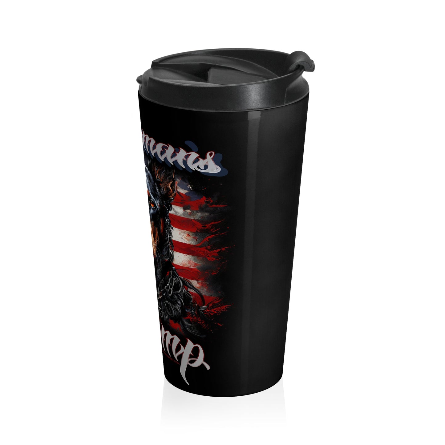 Dobermans for Trump Stainless Steel Travel Mug