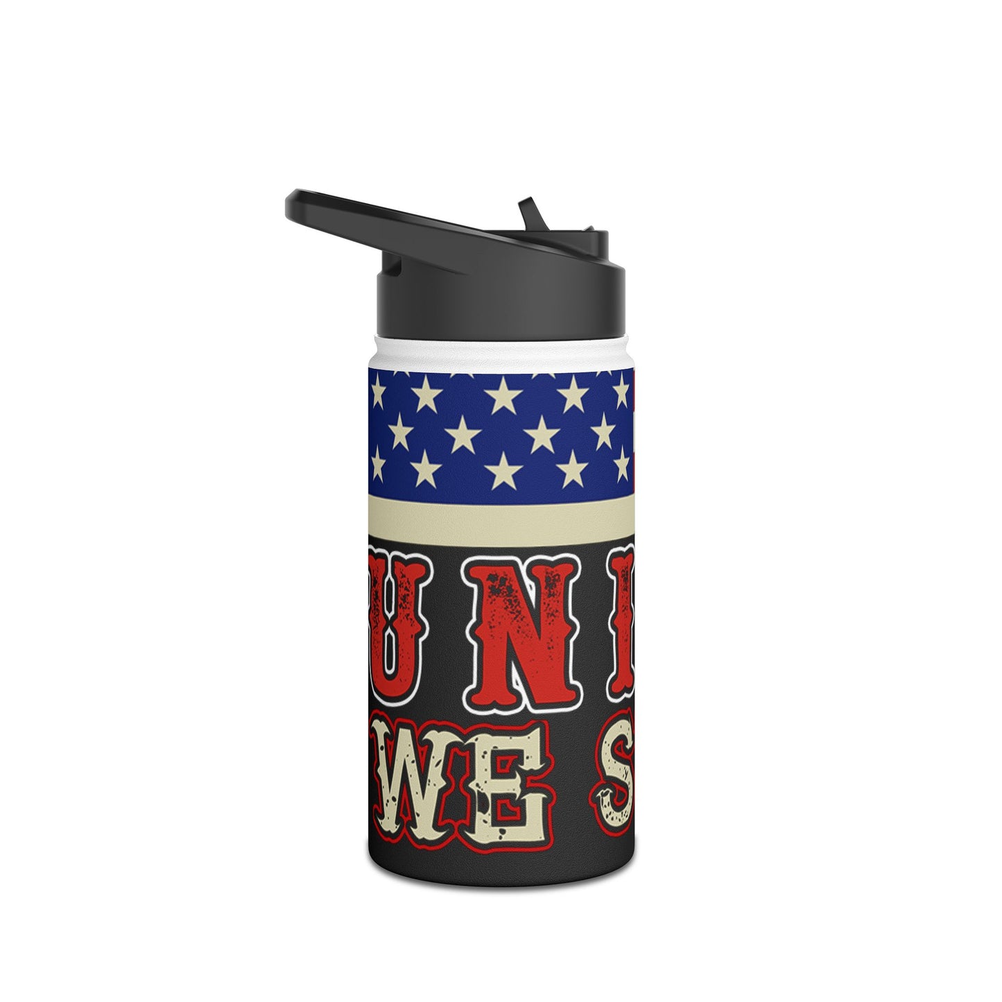 United We Stand Stainless Steel Water Bottle, Standard Lid