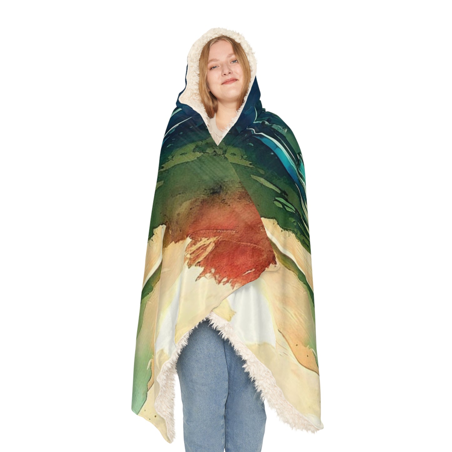 Tropical Drifting (Personalize It!) Snuggle Blanket