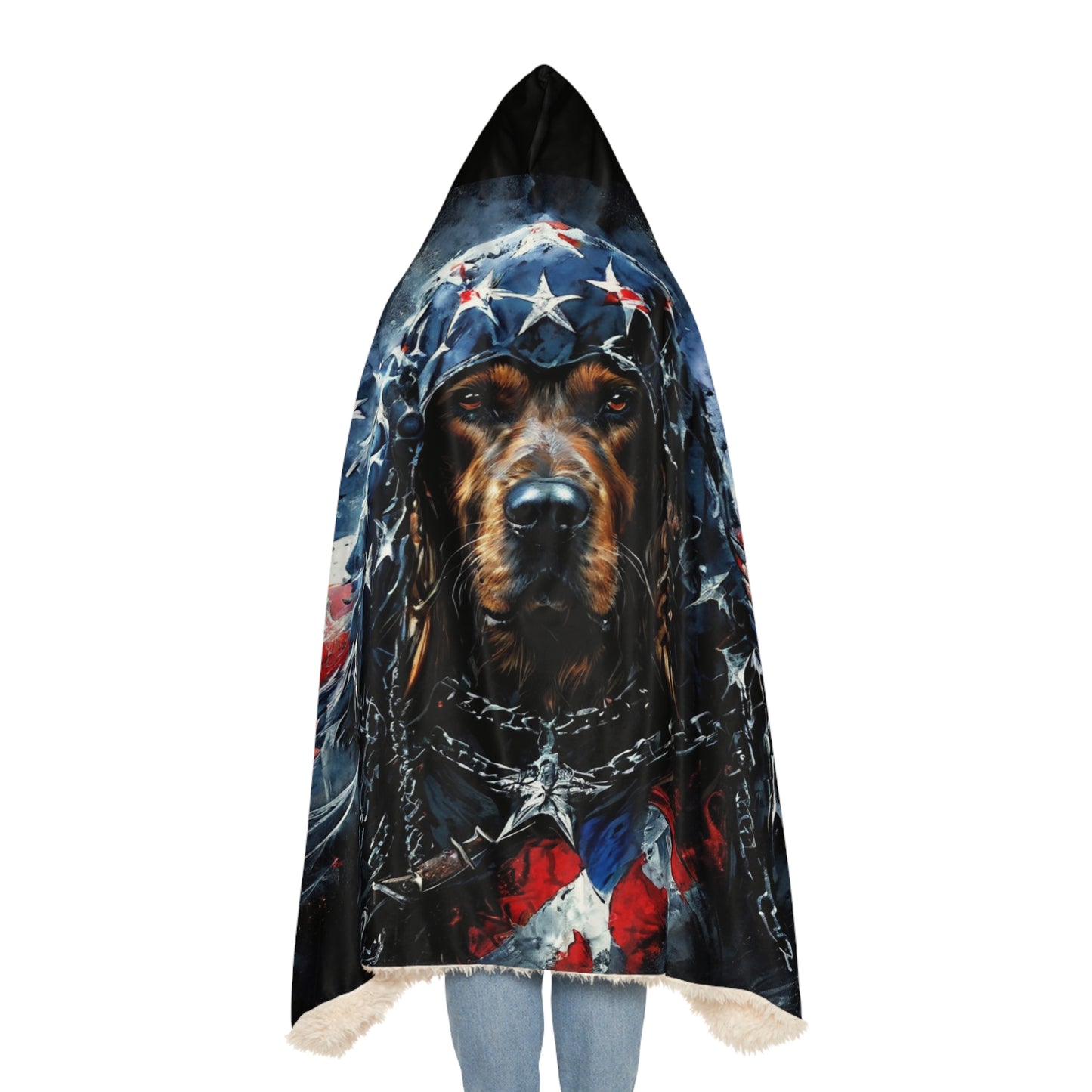 Captain Ameri-Canine (Personalize It!) Snuggle Blanket