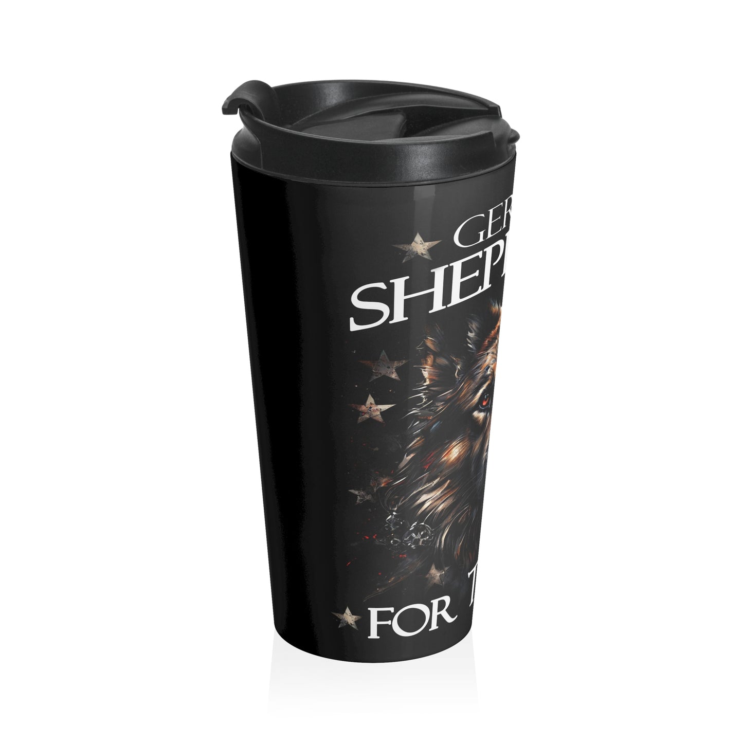 German Shepherds for Trump Stainless Steel Travel Mug