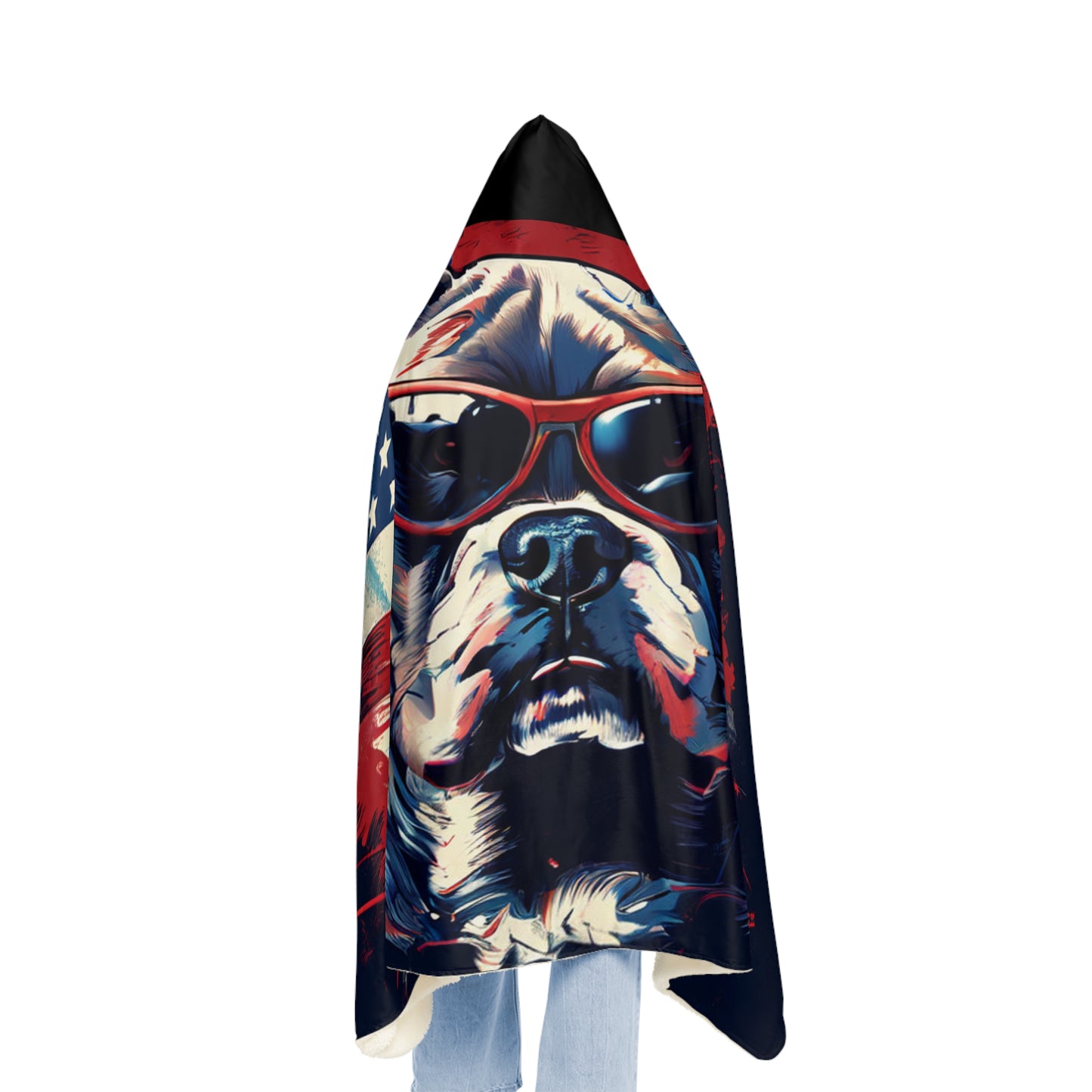 Bulldog (Personalize It!) Snuggle Blanket