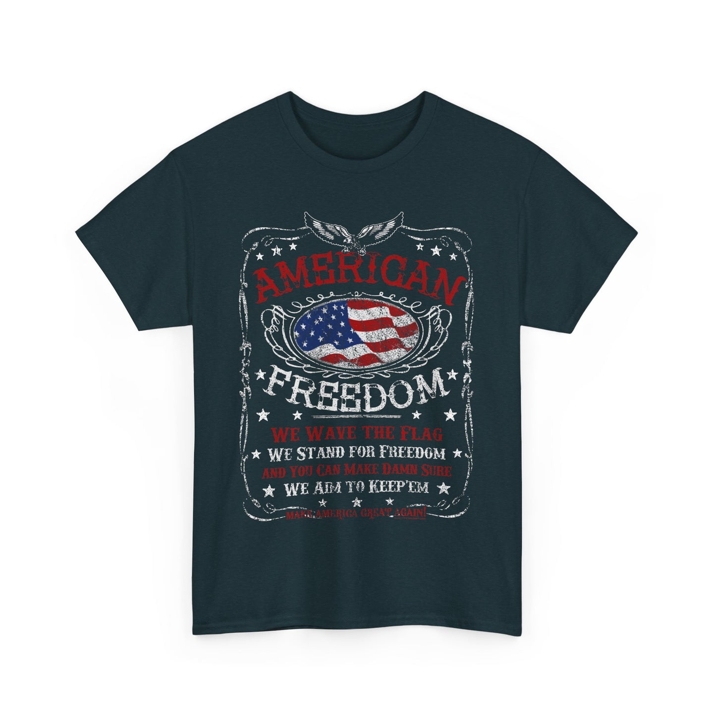 American Freedom Heavy Cotton Tee