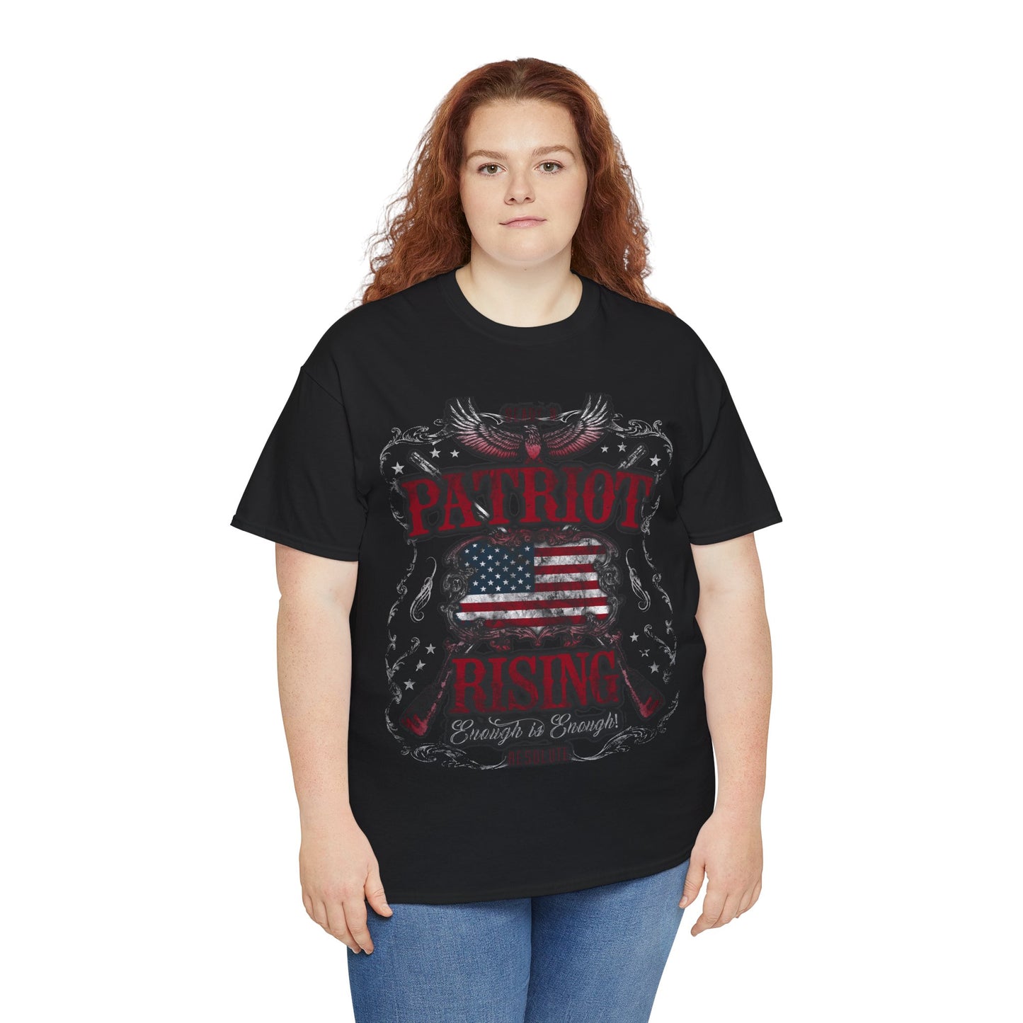 Patriot Rising Flag SS T-Shirt